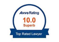 Avvo Rating 10.0 Superb | Top Rated Lawyer